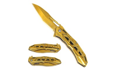 Falcon 7.75" Spring Assisted Pocket Knife KS3626GD Falcon 7.75" Spring Assisted Pocket Knife KS3626GD